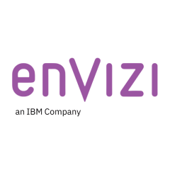 IBM Envizi logo – enterprise-grade esg reporting software trusted by large infrastructure and transport organisations.