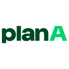 Plan A logo – carbon-focused esg reporting software with automated Scope 1–3 tracking and net-zero planning.
